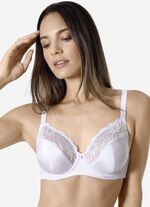 Sassa B&uuml;gel-BH mit elastischer Spitze WEISS