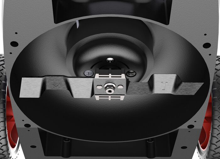 Akku-Einhandrasenm&auml;her ERM 18-0  (Akku und Ladeger&auml;t nicht im Lieferumfang) 