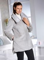 Wende-Longjacke mit 2-Wege-Rei&szlig;verschluss 