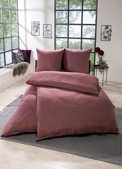 Damast-Bettwäsche-Garnitur von Dormisette 