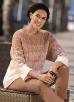 Pullover in Farbverlauf 