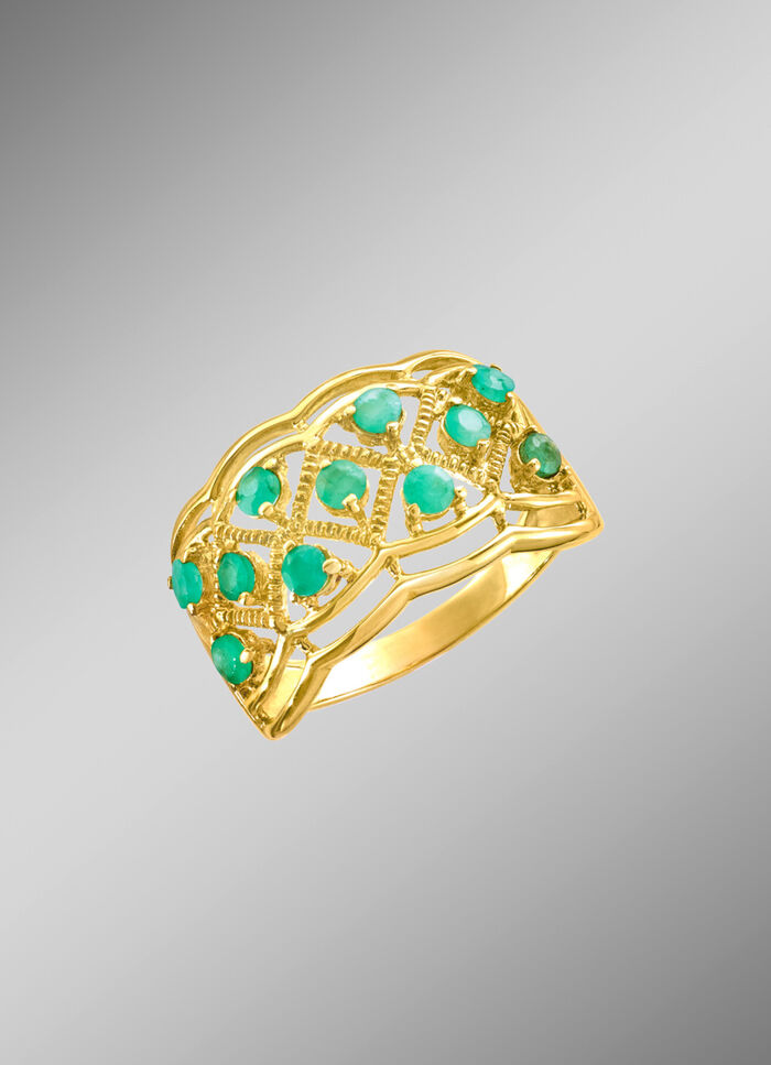 Durchbrochener Damenring 