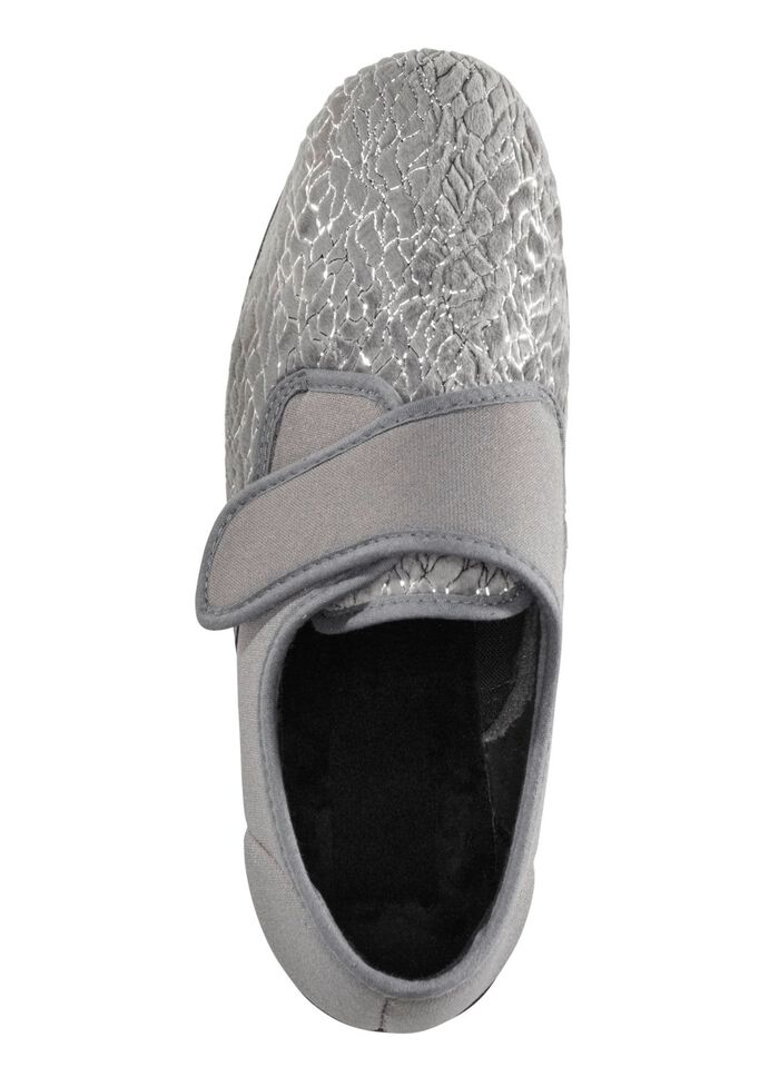 Laurina, klassische Damen-Klettschuhe, mit elastischem Samt 