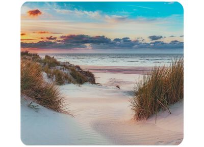 Wandblende aus Glas, Motiv D&uuml;ne 