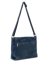 Laurina Tasche mit Magnetverschluss und Zierschleife DUNKELBLAU