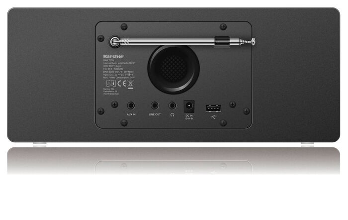 "Karcher" DAB 7000i Internetradio mit WLAN 