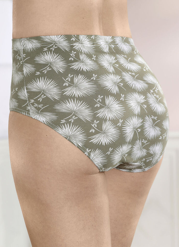 Viererpack Slips mit Gummizug im Bund 