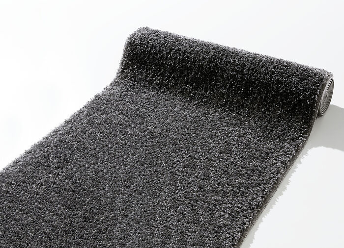 Strapazierfähige Läufer nach Maß ANTHRAZIT