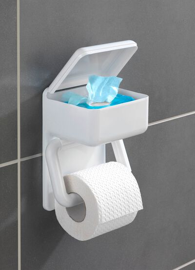 Toilettenpapierhalter 2-in-1 