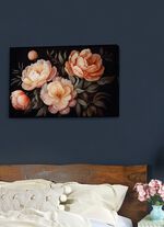 Hochwertiges Leinwandbild mit Holzrahmen 