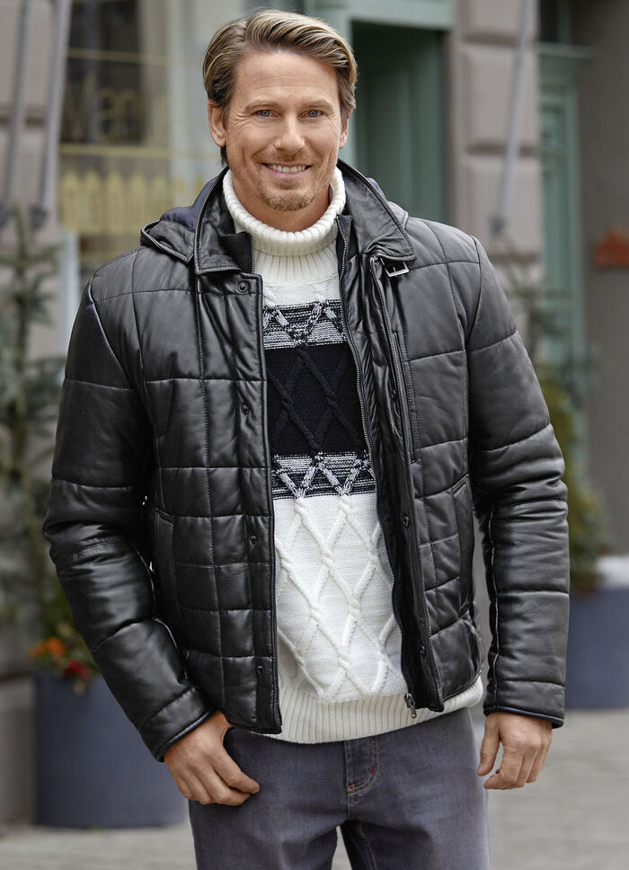 Lederkurzjacke von &bdquo;Cabrini&ldquo; 