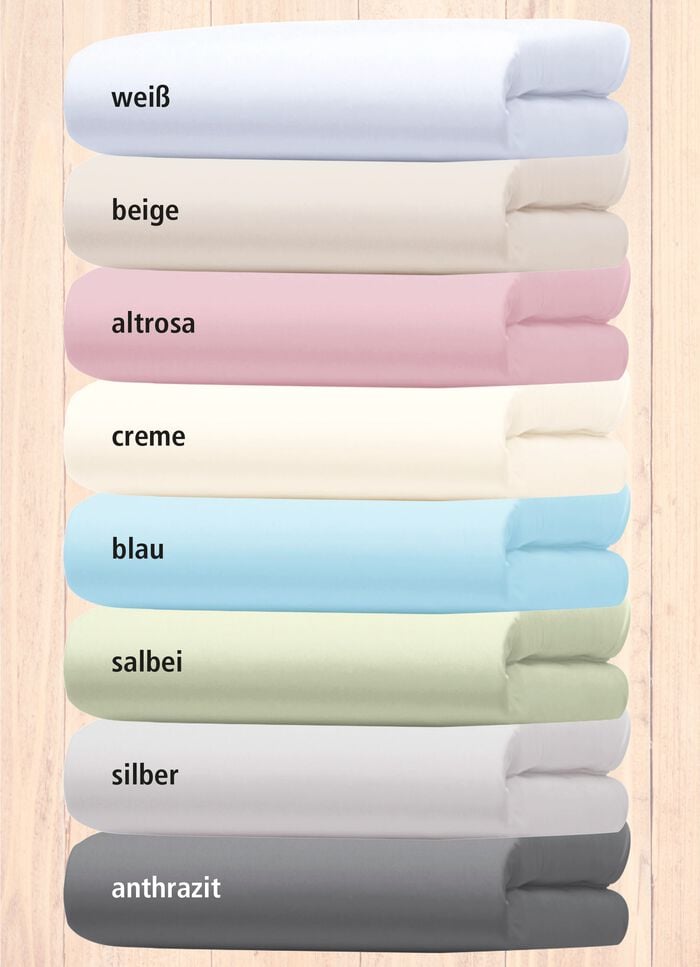 Jersey-Stretch-Elasthan-Spannbettt&uuml;cher Excellent von Florella 