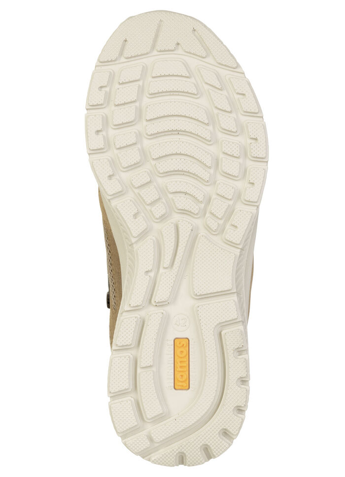 Sportliche Herren-Schnürschuhe, Weite H, mit herausnehmbarem Fußbett BEIGE