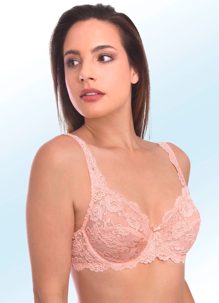 Sassa Zweierpack B&uuml;gel-BH aus Elastikspitze 