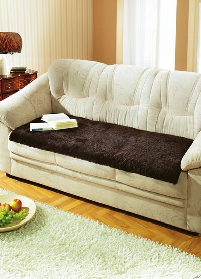 Couchauflage in Lammfell-Optik 