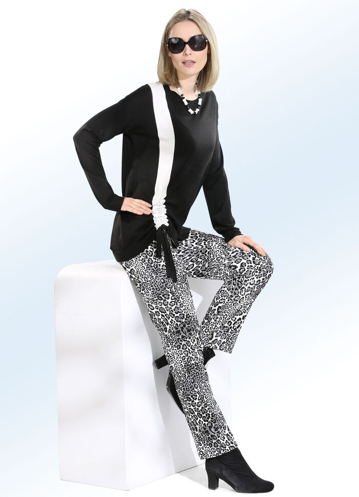 Hose in angesagter Leo-Dessinierung 