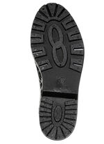 laurakent, trendige Regenstiefeletten, mit herausnembarer Textileinlage SCHWARZ-EISGRAU