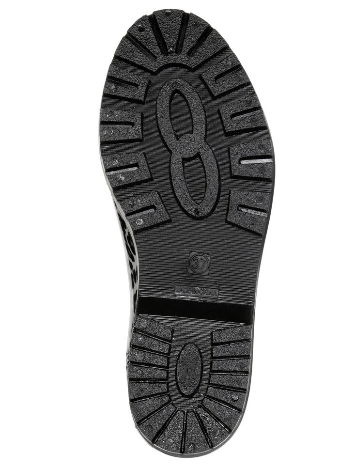 laurakent, trendige Regenstiefeletten, mit herausnembarer Textileinlage SCHWARZ-EISGRAU