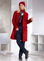 Kurzmantel mit Reverskragen 