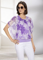 Sommerliche Poncho-Tunika 