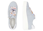 Remonte Sneaker mit bunter Schnürung BLEU-WEISS