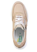 ELENA EDEN, trednige Damen-Sneaker, Weite H, mit herausnehmbarem Fu&szlig;bett BEIGE