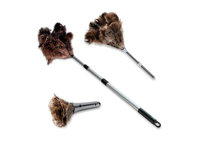 Straußenfeder-Staubwedel BRAUN