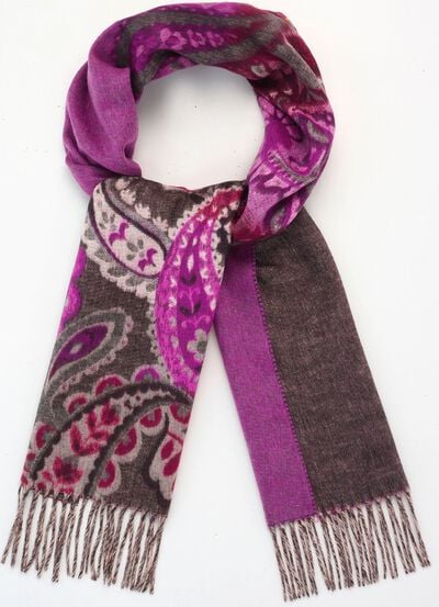 Schal mit Paisleydessin 