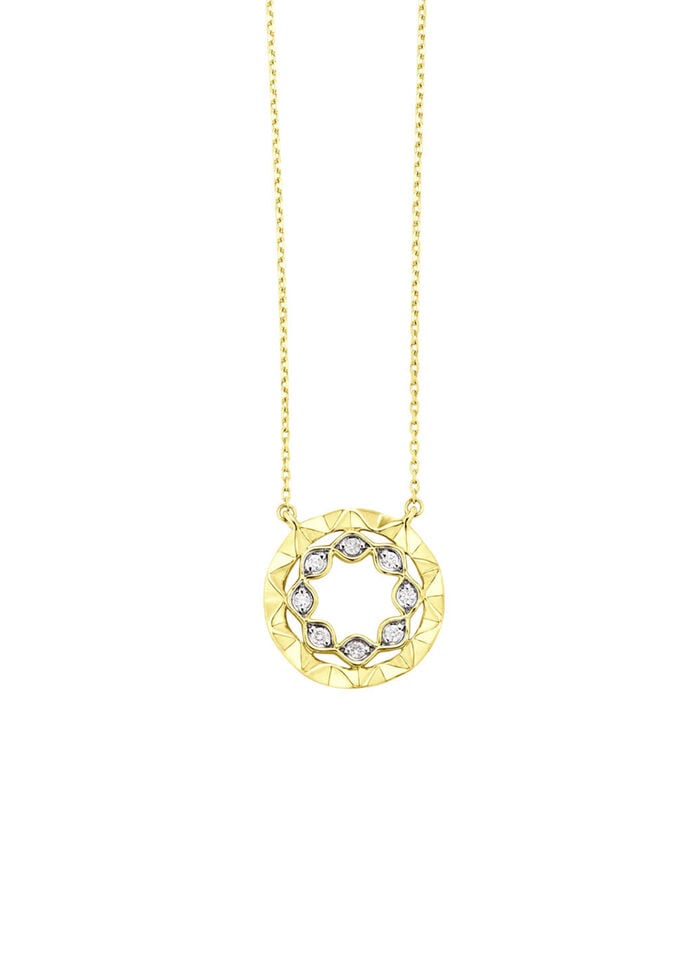 Halskette mit feinem Funkeln 