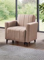 Frei im Raum aufstellbare Polsterm&ouml;bel mit Bettfunktion BEIGE