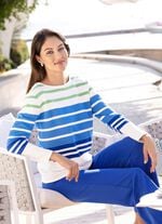 Pullover mit zartem Strukturmuster 