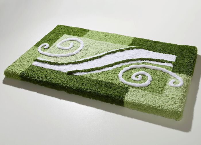 Badvorleger mit rutschhemmend beschichteter R&uuml;ckseite 