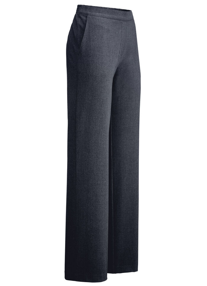 Hose in modischer Weite ANTHRAZIT MEL.