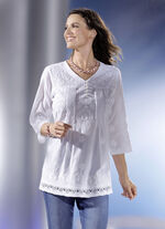 Wunderschön bestickte Tunika 