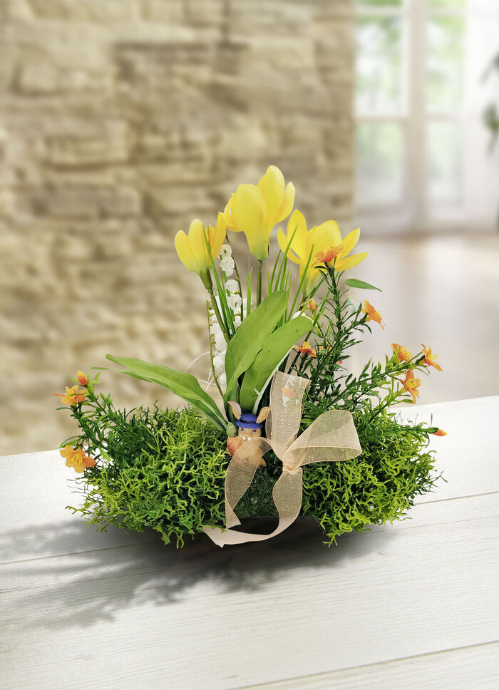 Beleuchtetes Tischgesteck, batteriebetrieben 