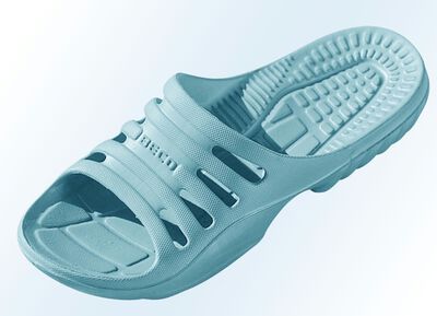 Badeschuhe mit Massage-Fu&szlig;bett 