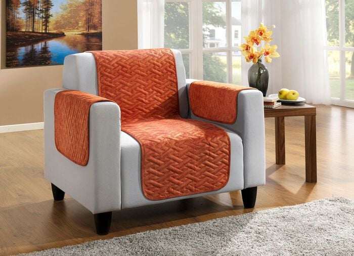 Wohnaccessoires in Wildleder-Optik mit Anti-Rutsch-R&uuml;ckseite 