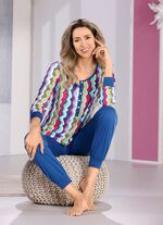 Schlafanzug mit B&uuml;ndchen 