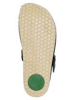 Mubb, klassische Damen-Hausschuhe, Weite H, mit Lammfell SCHWARZ