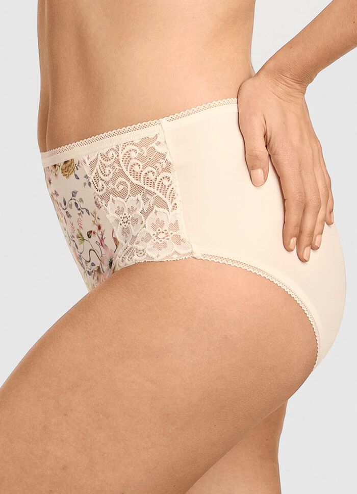 Miss Mary Slip mit farbharmonischem Floraldessin 