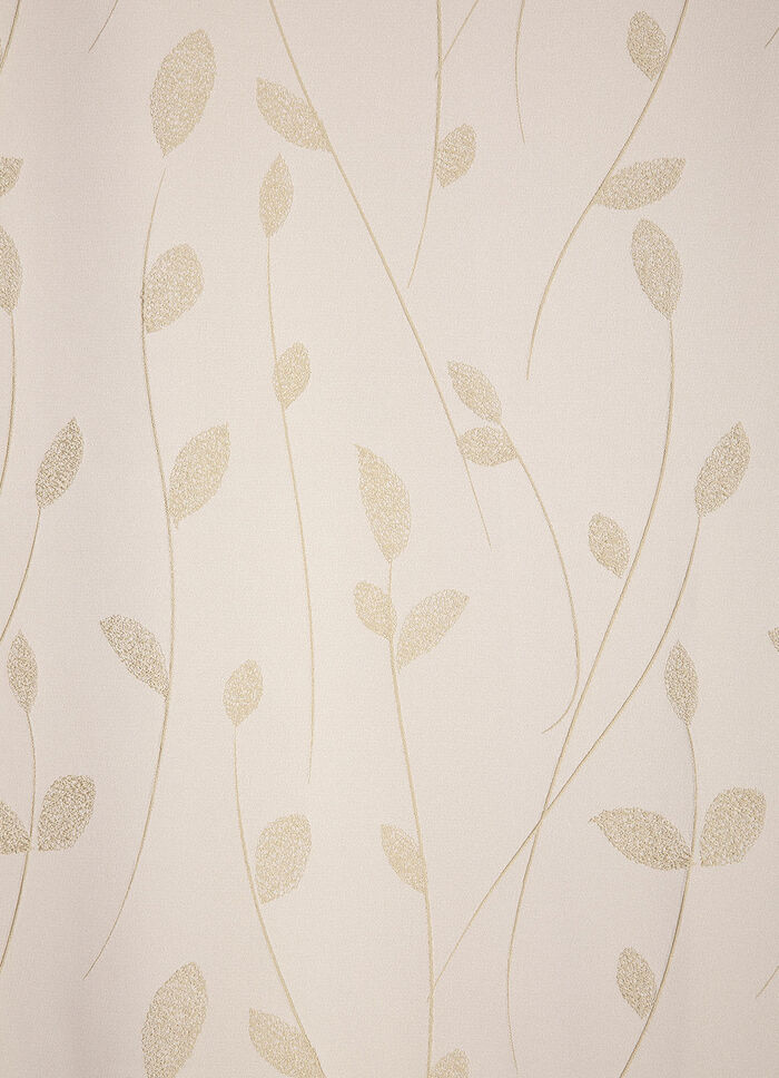 &Uuml;bergardine in Stickerei-Optik mit Kr&auml;uselband 