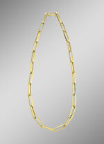 Interessante Glieder-Halskette aus Gold- 
