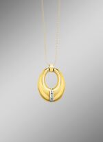 Zeitloser Anh&auml;nger mit Diamant 