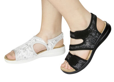 Sandalette von Aerosoft in Weite G–H 