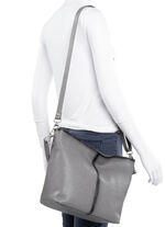 Laurina Tasche mit Antk-Effekt GRAU