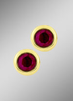 Ohrstecker mit echt Rubin 