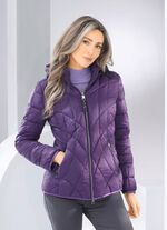 Jacke mit abnehmbarer Kapuze 