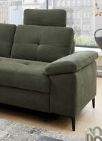 Ansprechende Polsterecke mit komfortabler Bettfunktion 