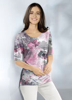 Shirt mit farbbrillantem Inkjet-Druck 
