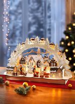 Schwibbogen mit LED-Beleuchtung 